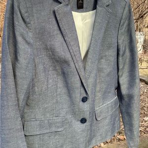 Ann Taylor chambray jacket, size 10